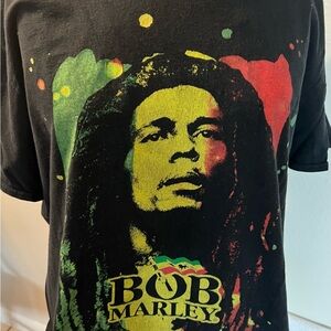 Vintage Bob Marley Zion One Love Graphic T-Shirt